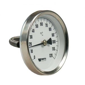 Bimetall Anlegethermometer 0-120°-0