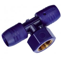 Wavin smartFIX Steckfitting T-Stück Abgang Innengewinde 16 und 20mm-0