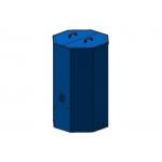 Pelletbehälter 500/1000 Liter in Blau