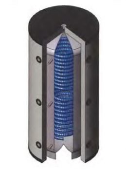 Atmos Kombi-Pufferspeicher PSWR / PSWRR zur hygienischen Warmwasserbereitung und Solareärmetauscher-0